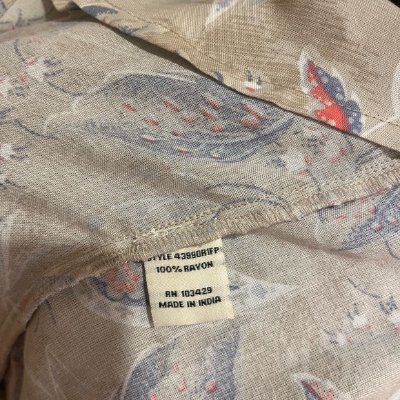 Cafe Merrekash Peasant top, size Small - Picture 7 of 7